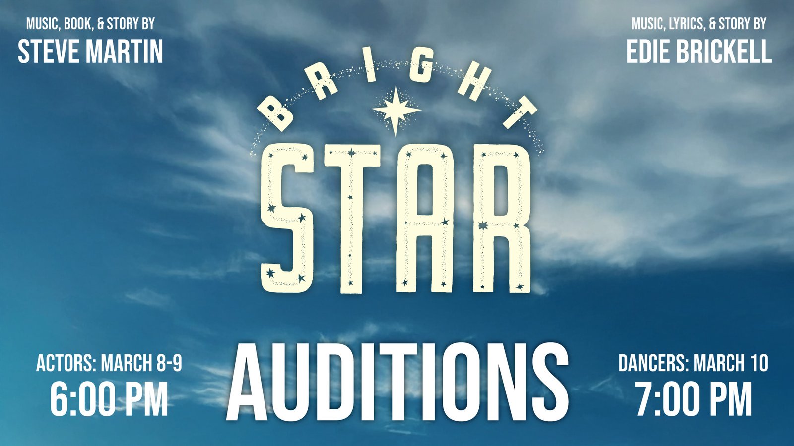 Auditions – Bright Star (Actors/Singers)
